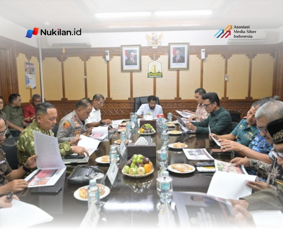 Gubernur Aceh Muzakir Manaf (Mualem) memimpin rapat Forum Koordinasi Pimpinan Daerah (Forkopimda) Aceh di Kantor Gubernur Aceh, Banda Aceh, Kamis (23/7/2026). (Foto: Ist)