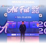 Mahasiswa Asal Aceh Jadi PJ Volunteer, PIC Rundown, dan Operator pada Grand Closing ArtFest 2026 PPI Dunia di Perpusnas RI tajjul fuzari