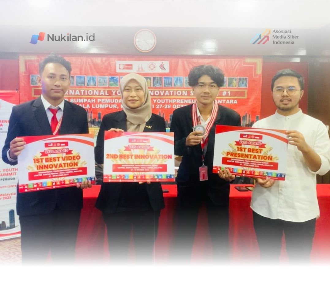 Pemuda Aceh, Tajjul Fuzari, berhasil menorehkan prestasi di tingkat internasional dengan meraih tiga penghargaan bersama tim dalam ajang International Youth Innovation Summit (IYIS) 2023 yang berlangsung di Kuala Lumpur, Malaysia, pada 27–29 Oktober 2023. (Foto: Dok. Pribadi)