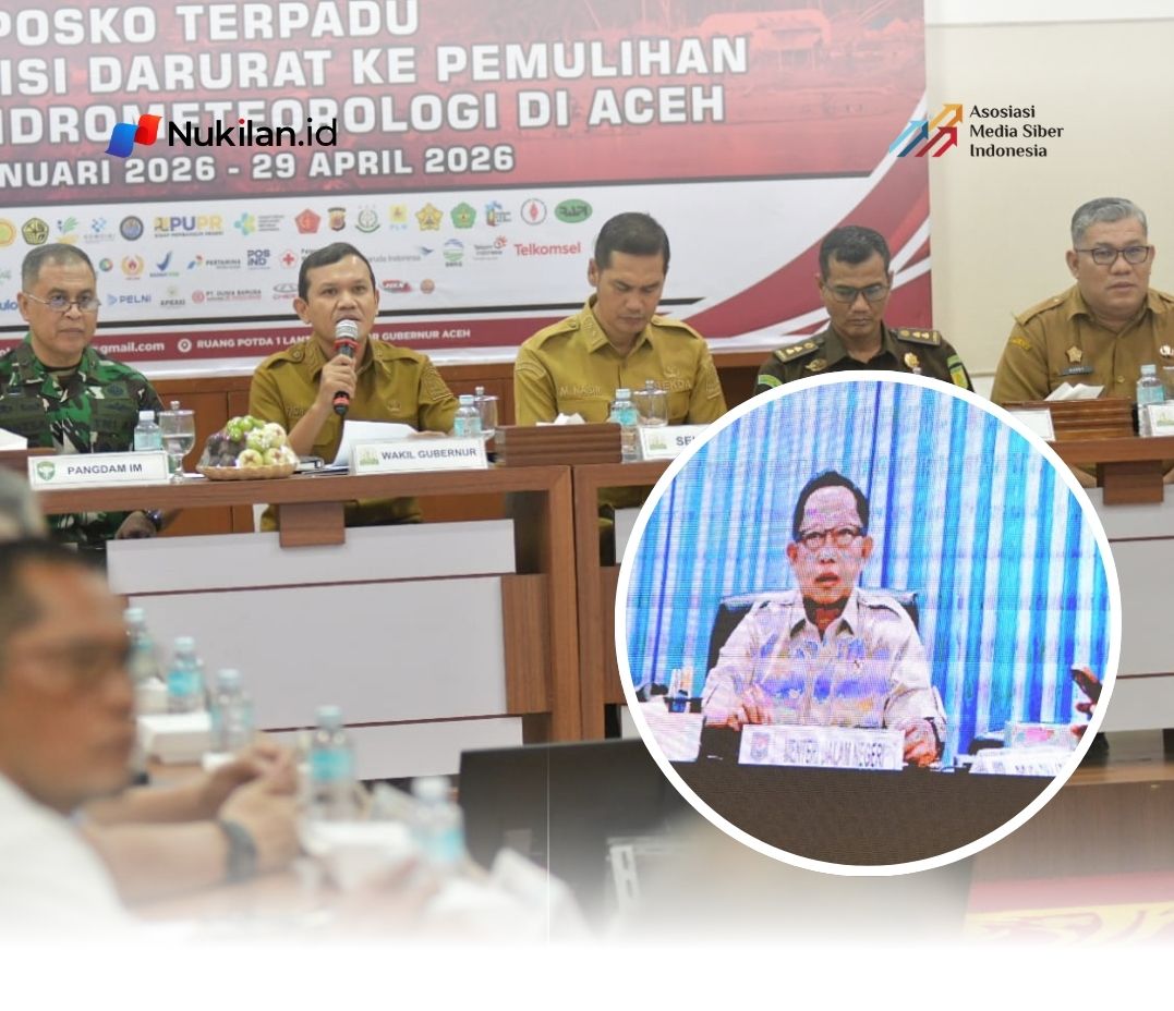 Pemerintah Aceh resmi mengakhiri fase transisi darurat pemulihan bencana hidrometeorologi yang berakhir pada 28 Juli 2026. Selanjutnya, Aceh memasuki fase rehabilitasi dan rekonstruksi (rehab-rekon) yang mulai berlaku pada 1 Agustus 2026. (Foto: For Nukilan)