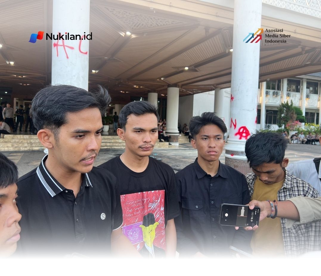 Perwakilan BEM UI, Abid asal Padang (kedua kanan). Foto: Nukilan/Rezi