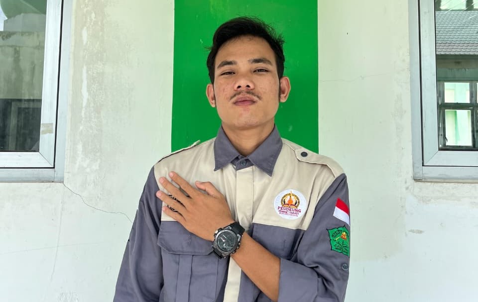 Presiden Mahasiswa STAIN Teungku Dirundeng Meulaboh (STAIN TDM), Alfa Salam. (Foto: Dok pribadi)