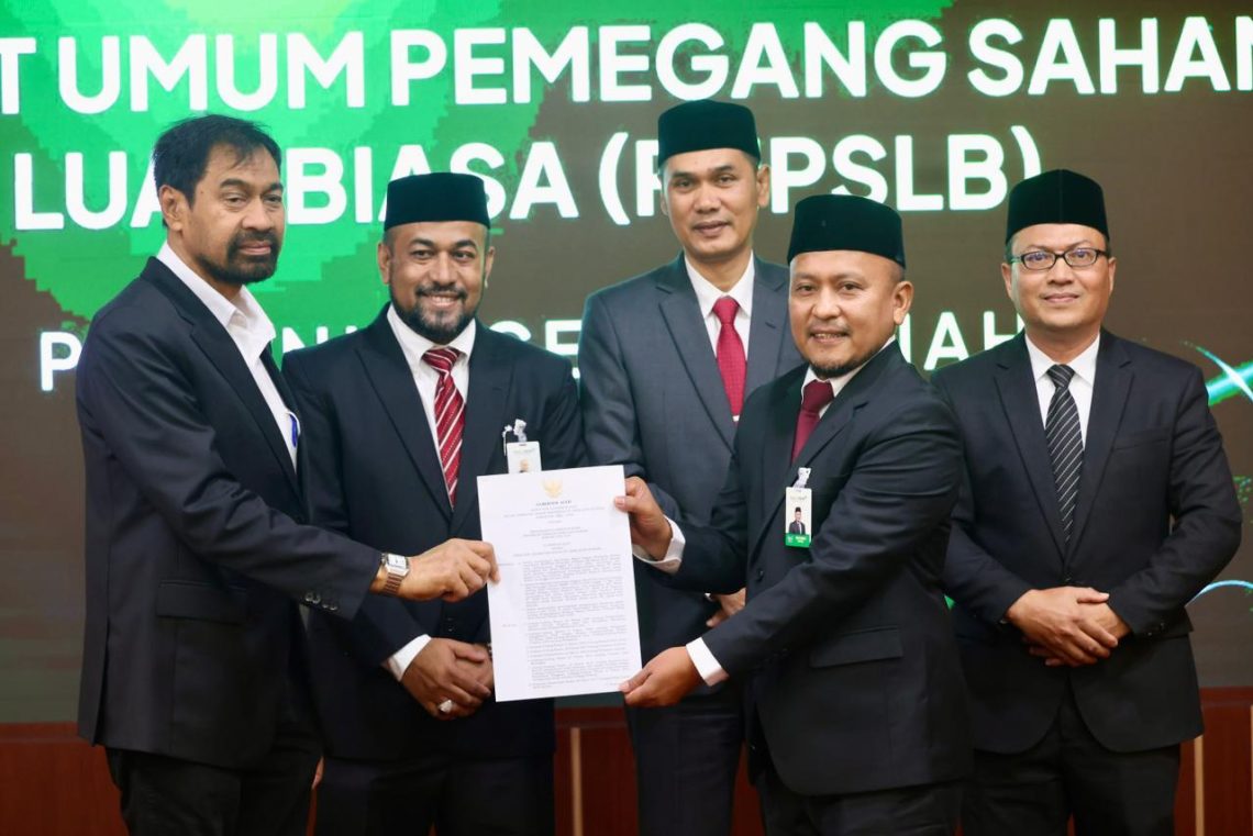 Duet M Nasir dan Erwin Konadi Perkuat Kepengurusan Bank Aceh Syariah. (FOTO: BAS)