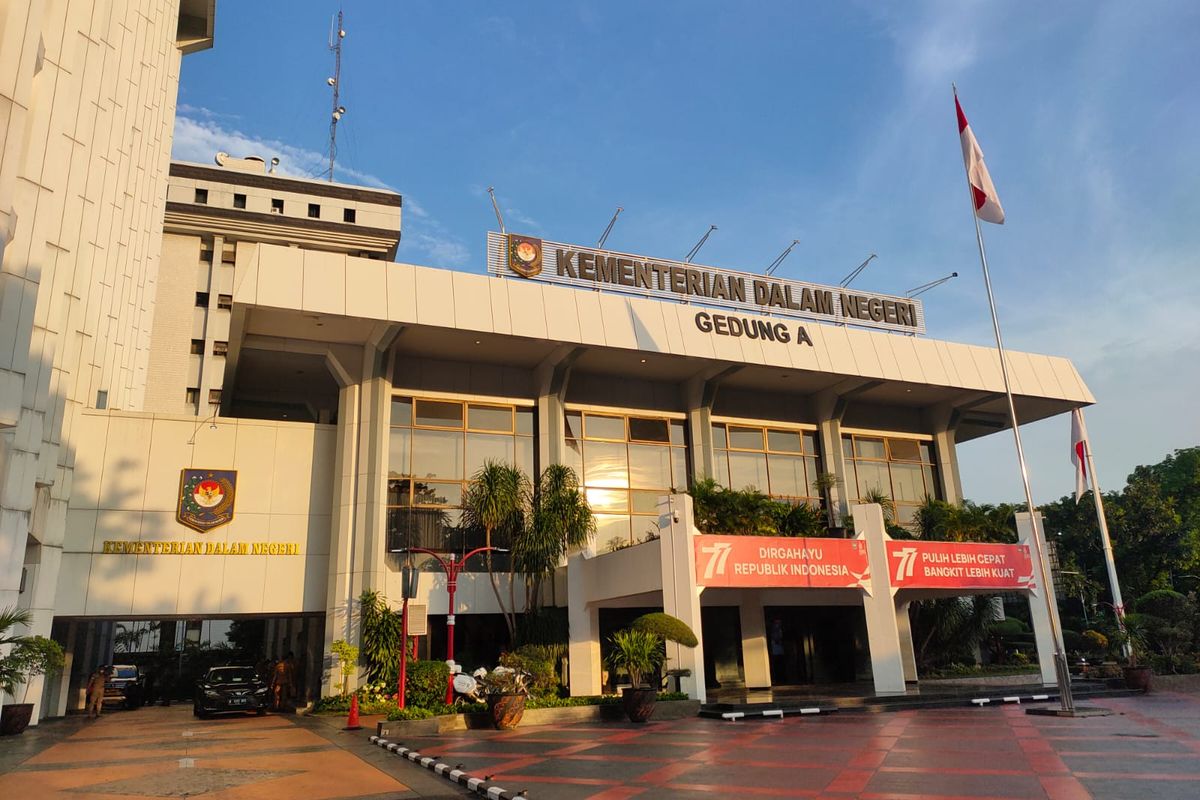 Gedung Kemendagri. (Foto: Kompas)
