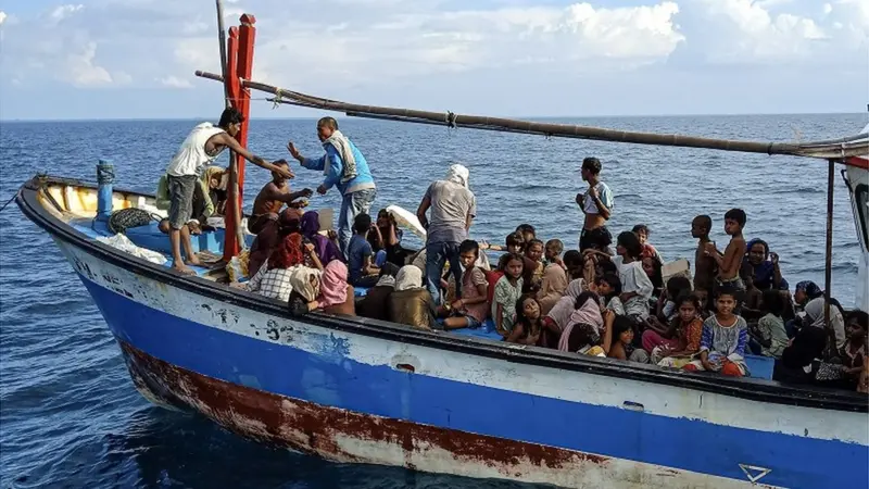 Ilustrasi pengungsi Rohingya. (Foto: Antara)