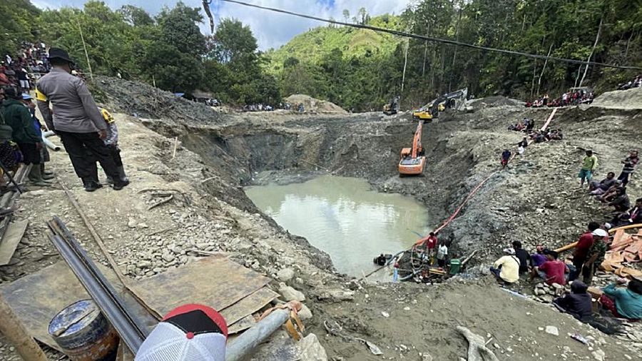 Ilustrasi tambang emas ilegal. (Foto: AP)