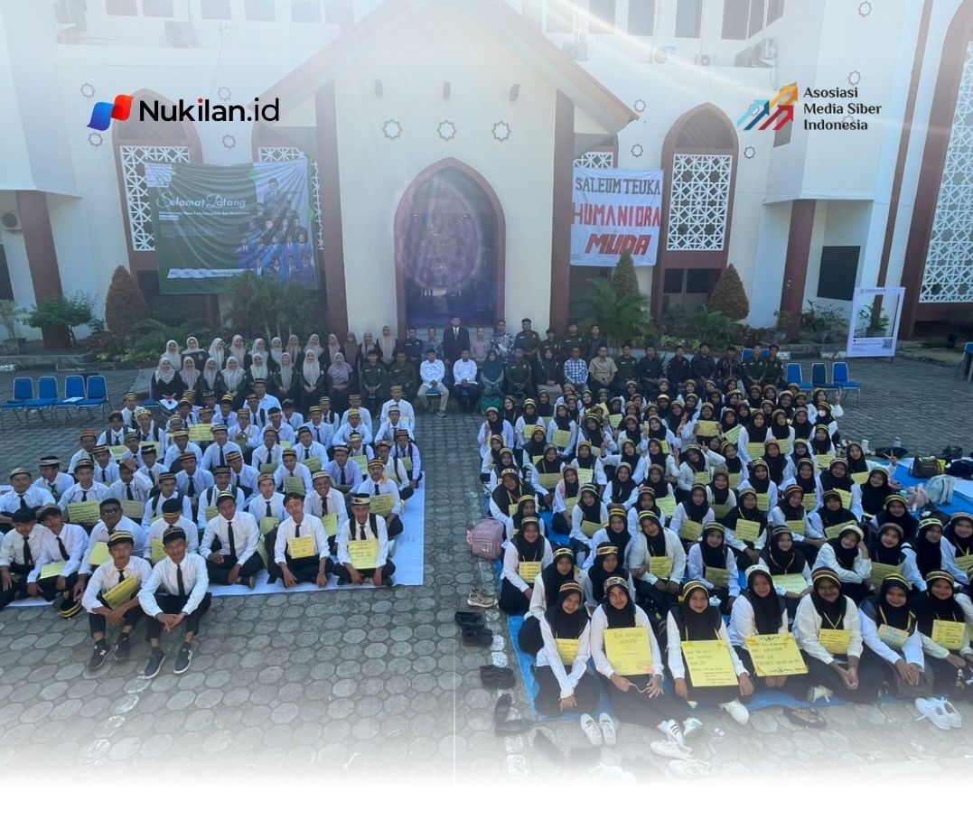 Sebanyak 175 mahasiswa baru Fakultas Adab dan Humaniora (FAH) UIN Ar-Raniry Banda Aceh mengikuti kegiatan Pengenalan Budaya Akademik dan Kemahasiswaan (PBAK) 2026 yang digelar di gedung fakultas tersebut, Rabu (26/8/2026). (Foto: For Nukilan)
