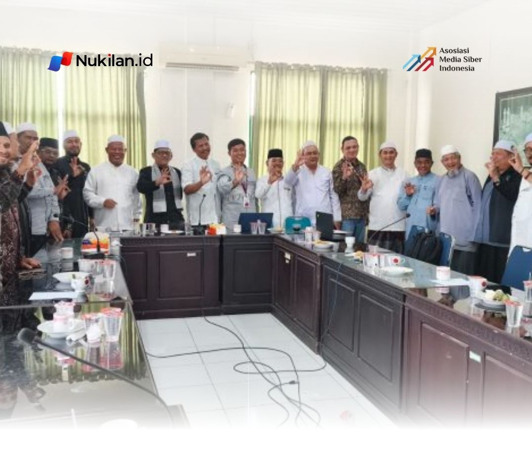 Majelis Permusyawaratan Ulama (MPU) Kota Banda Aceh menggelar pertemuan dengan tim peneliti dari Badan Riset dan Inovasi Nasional (BRIN) dan Indonesia Council on Islamic Affairs (ICA), Kamis (6/8/2026). (Foto: For Nukilan)