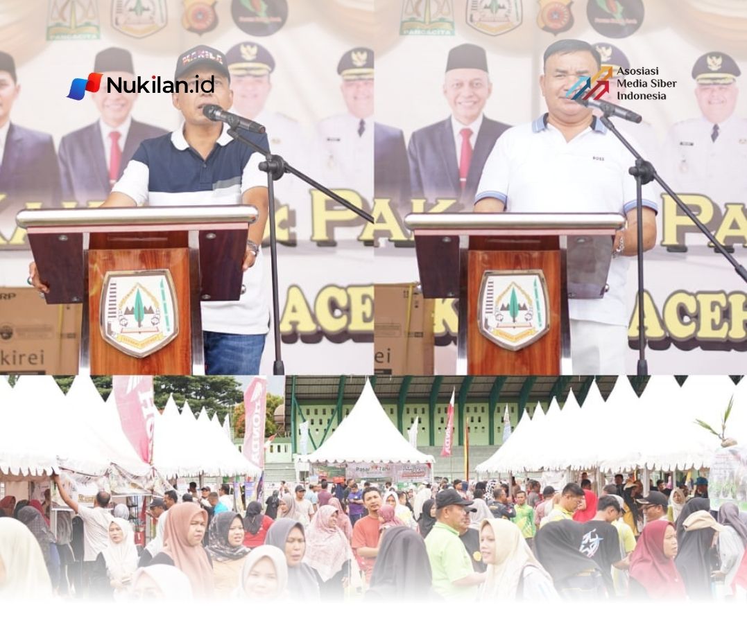 Pasar Tani Aceh Road Show yang dirangkai dengan Festival Kakao di Kutacane, Kabupaten Aceh Tenggara, Minggu (9/8/2026). (Foto: For Nukilan)