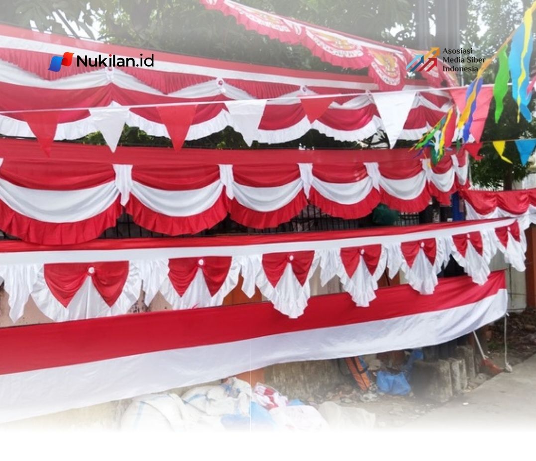 Bendera Merah Putih. (Foto: Nukilan/Sammy)