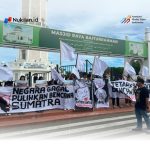 Aksi Bendera Putih di Banda Aceh, Koalisi Sipil Soroti Lambannya Rehabilitasi Pascabencana