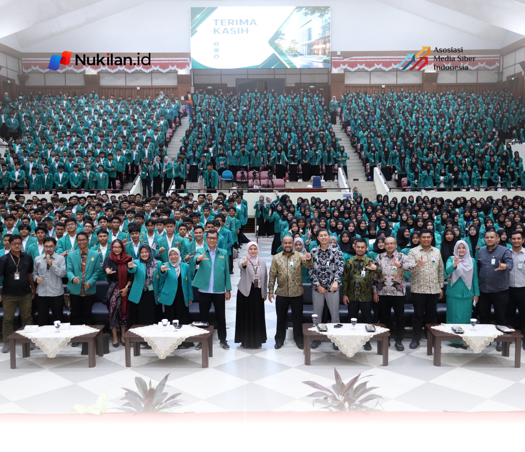 Sekitar 8.000 mahasiswa baru Universitas Syiah Kuala (USK) mendapat pembekalan mengenai literasi keuangan dan keamanan transaksi digital dalam rangkaian Pembinaan Akademik dan Karakter Mahasiswa Baru (PAKARMARU) USK 2026. (FOTO: BANK ACEH)