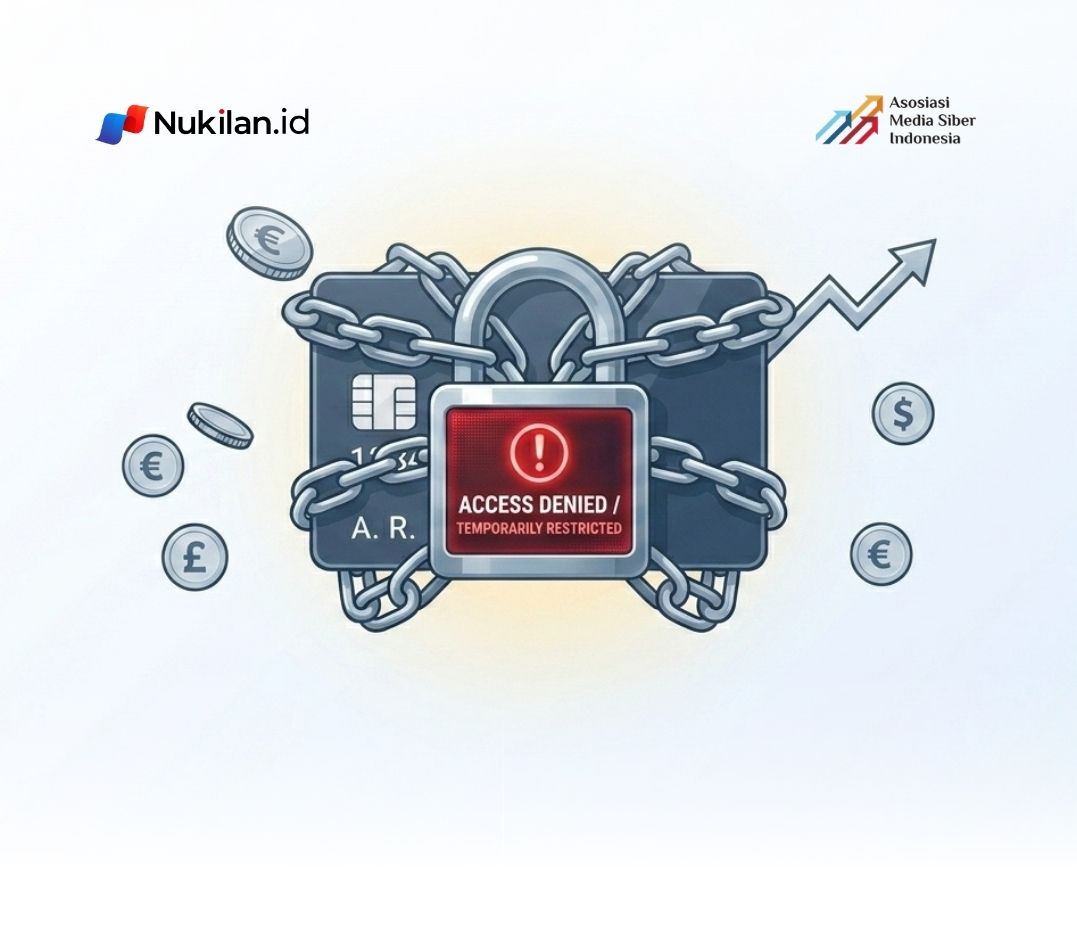 Ilustrasi pemblokiran rekening. (Foto: Nukilan)