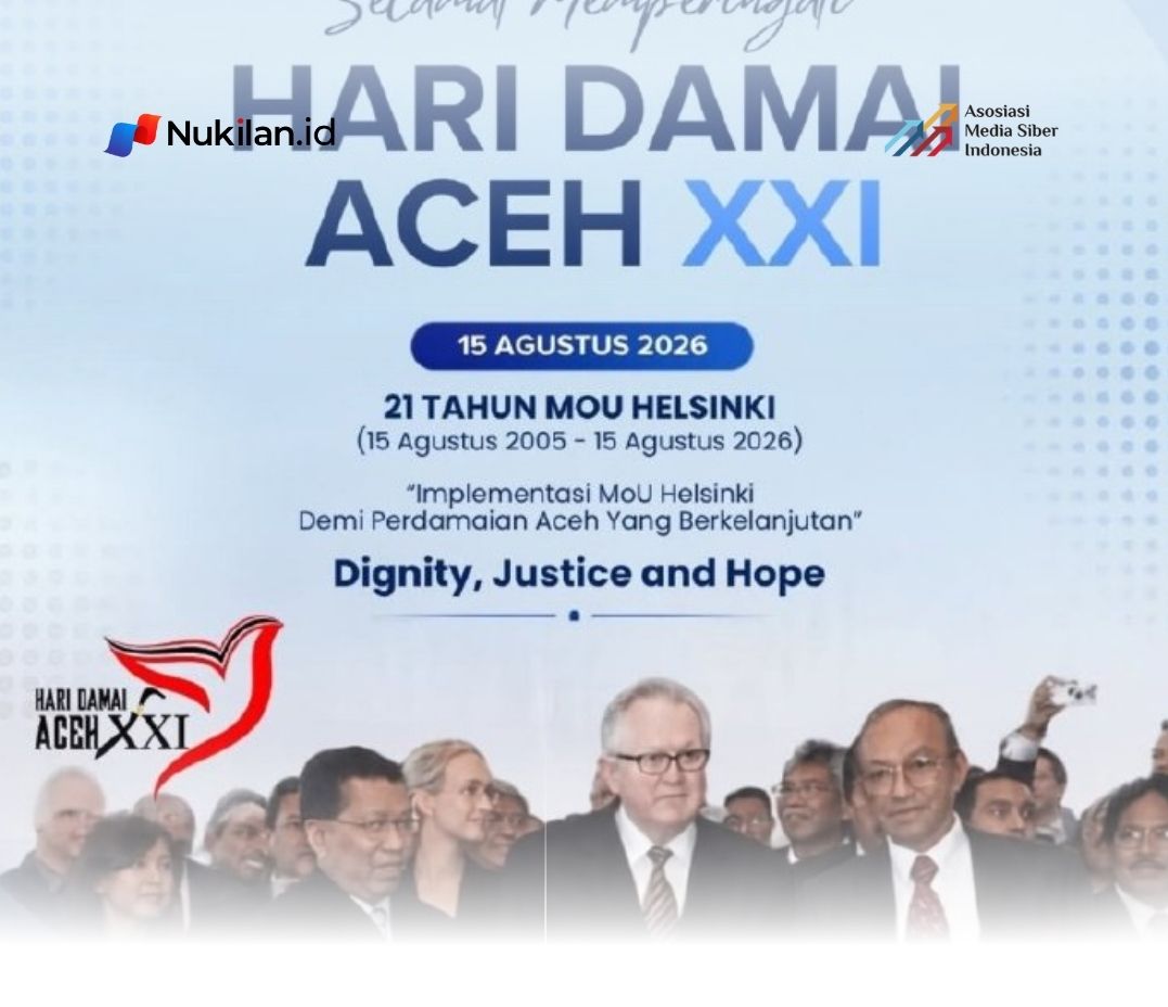 21 Tahun Damai Aceh. (Foto: Tangkapan Layar)