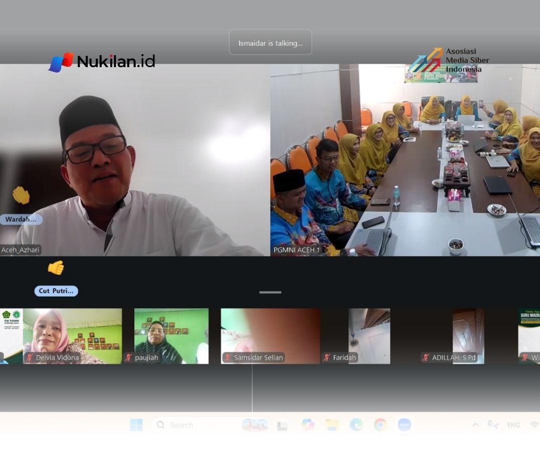 Kakanwil Kemenag Aceh Buka Pelatihan Koding dan AI untuk Guru Madrasah. (Foto: For Nukilan)