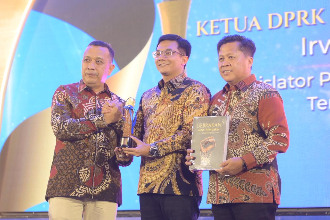 Irwansyah Raih Serambi Award 2026, Dinilai Legislator Paling Sigap Menanggapi Keluhan Warga. (Foto: For Nukilan)