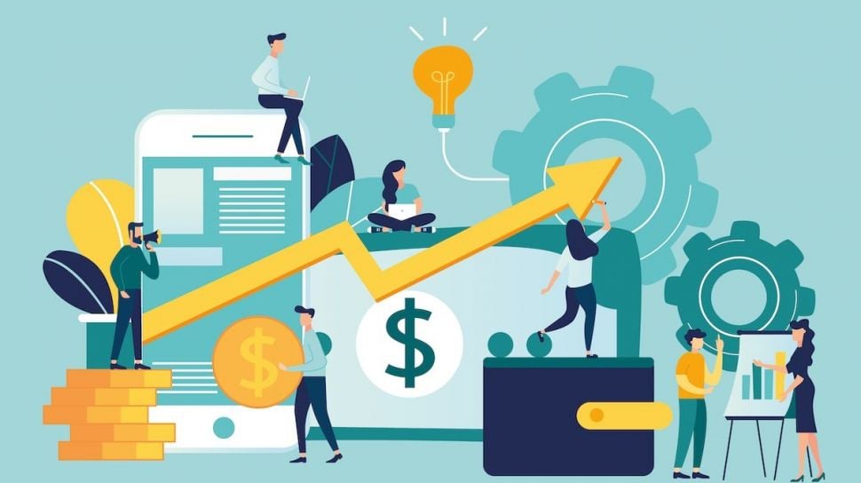 Ilustrasi pertumbuhan ekonomi. (Foto: Shutterstock)