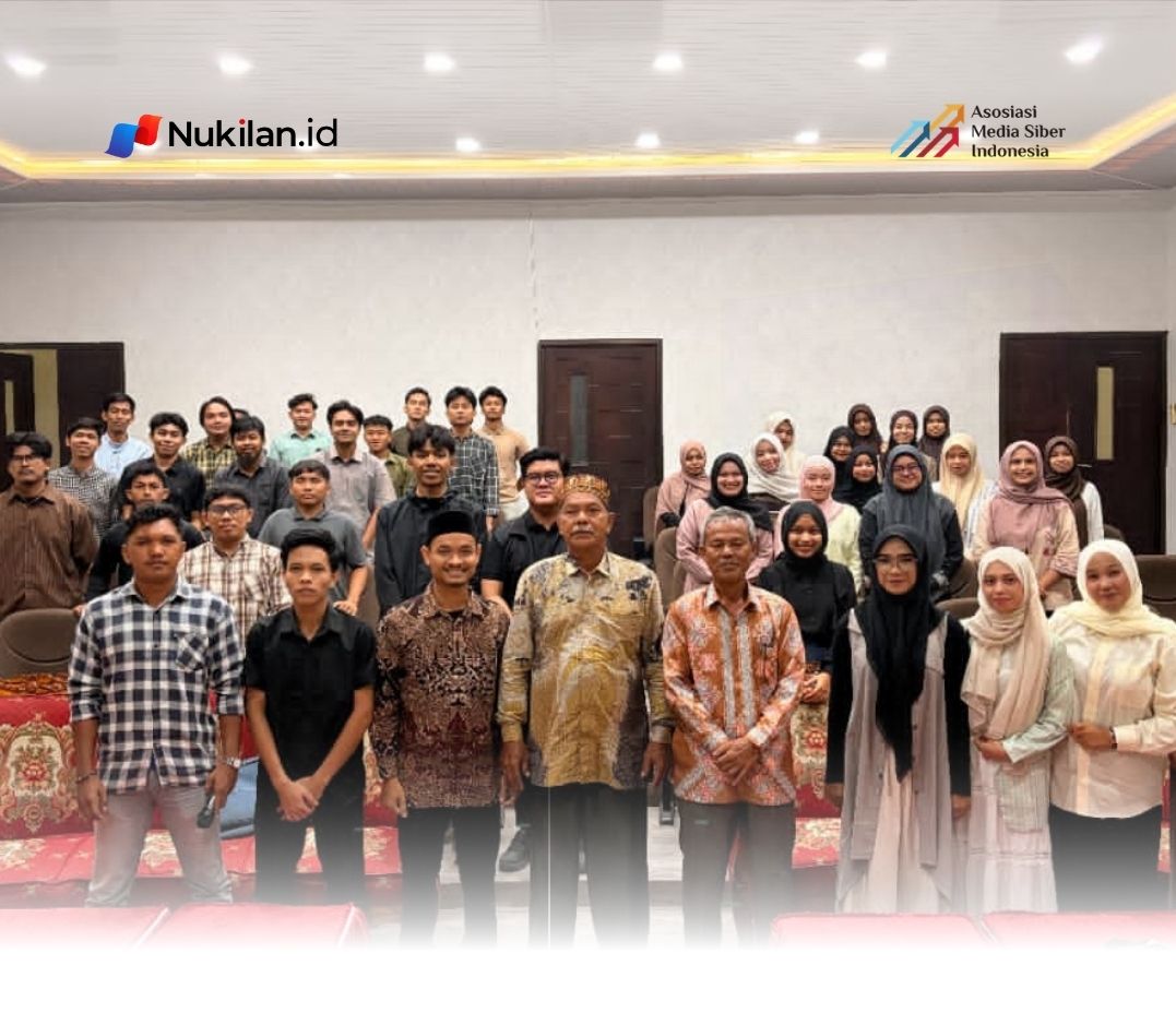 Kegiatan “Penguatan Kearifan Lokal Meugo Adat dan Peran Keujruen Blang dalam Menghadapi Bencana Ekologis serta Menjaga Ketahanan Pangan” di Aula Fakultas Adab dan Humaniora UIN Ar-Raniry Banda Aceh, Sabtu, 5 September 2026. (Foto: For Nukilan)
