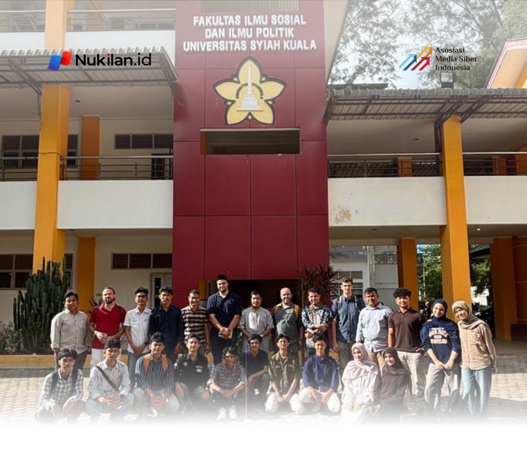 Badan Eksekutif Mahasiswa Fakultas Ilmu Sosial dan Ilmu Politik Universitas Syiah Kuala (BEM FISIP USK) menggelar Sharing Session bersama mahasiswa Turki di Banda Aceh, Selasa (8/9/2026). (Foto: For Nukilan)
