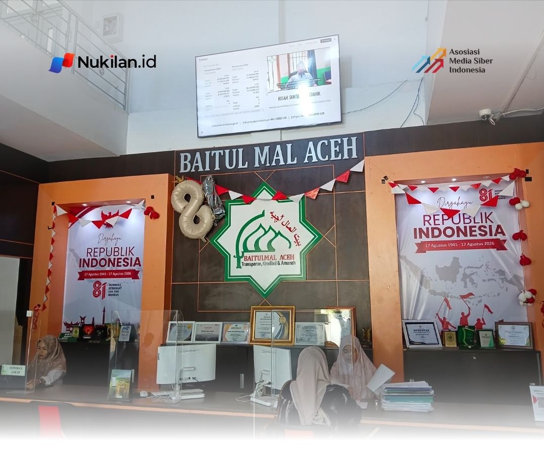 Sekretariat Baitul Mal Aceh. (Foto: Nukilan/Tibrani)