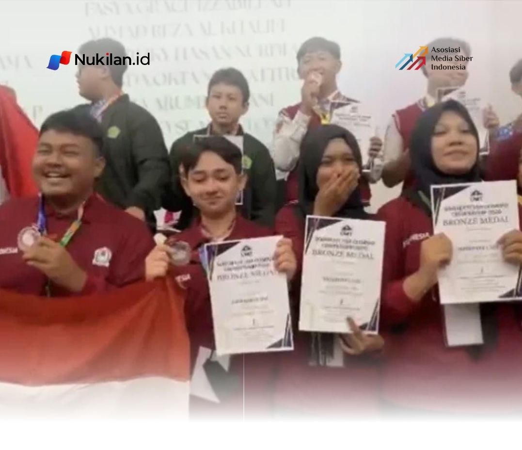 Sebanyak 25 pelajar asal Kabupaten Aceh Barat berhasil membawa pulang 18 medali dari ajang Southeast Olympiad Championship and Sustainable Tourism Workshop 2026 yang berlangsung di Terengganu, Malaysia. (Foto: Ist)