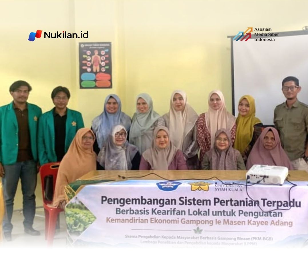 USK Dorong Pertanian Terpadu di Ie Masen Kayee Adang untuk Perkuat Pangan dan Ekonomi Warga. (Foto: For Nukilan)