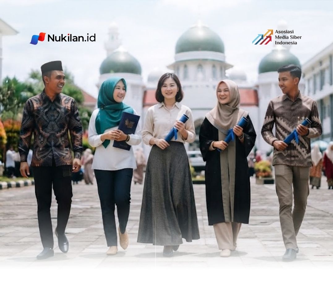 Ilustrasi lulusan perguruan tinggi di Aceh. (Foto: Gemini AI)
