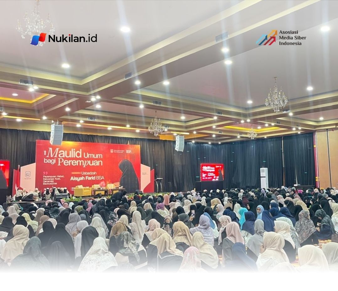 Pemerintah Kota Banda Aceh menggelar Dakwah Maulid Umum bagi Perempuan sebagai bagian dari rangkaian Pekan Dakwah Kolaborasi di Amel Convention Hall, Rabu (23/9/2026). (Foto: Humas BNA)