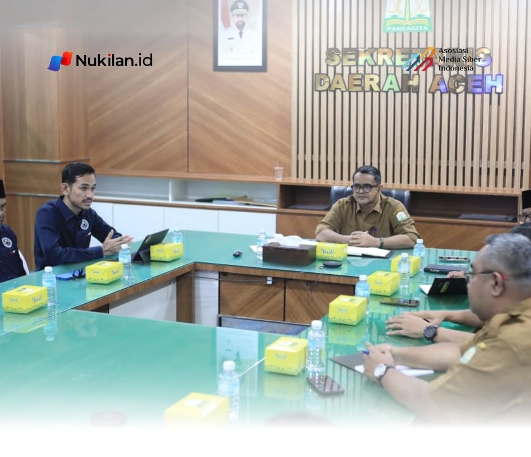 Plt. Sekda Aceh Perkuat Sinergi dengan KPIA Awasi Penyiaran