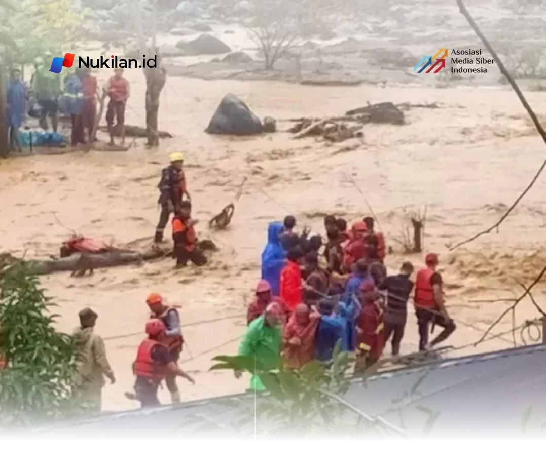 Banjir bandang. (Foto: arrahmah.id)