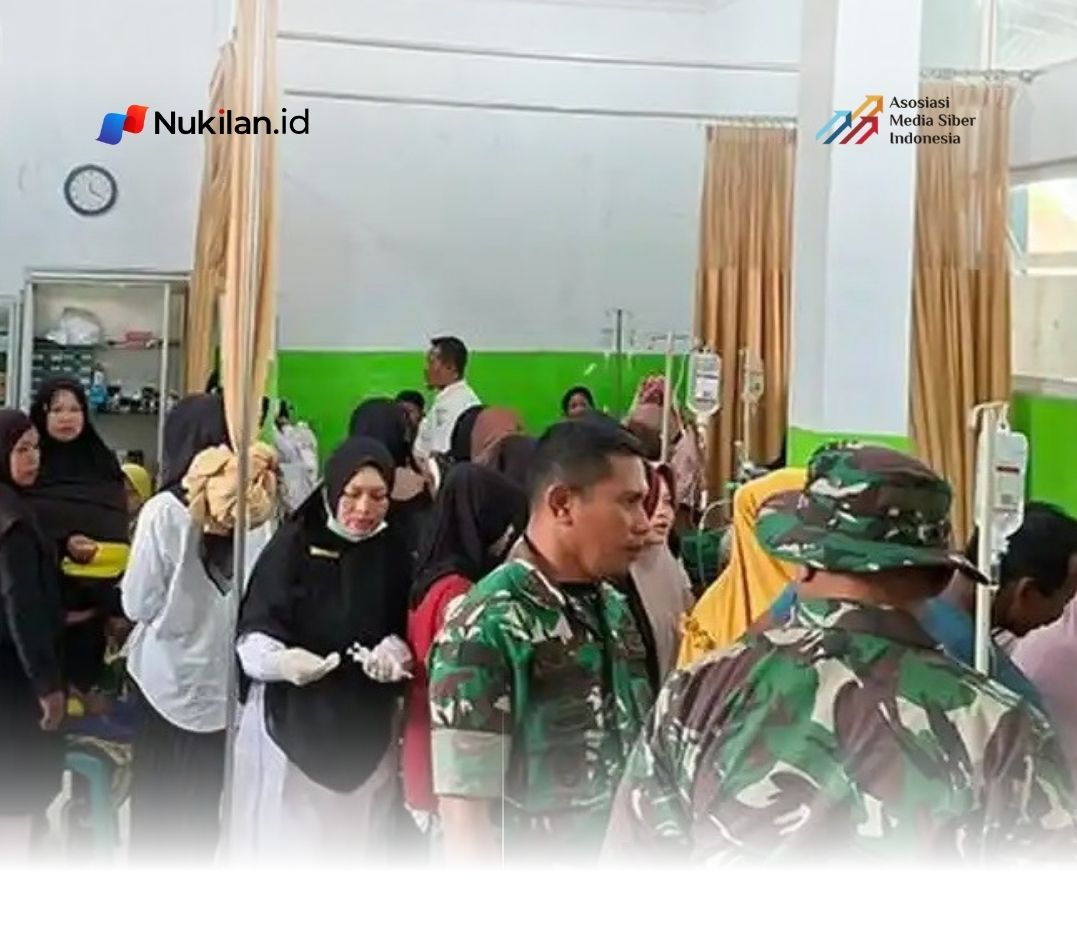 Belasan siswa diduga keracunan MBG dilarikan ke Puskesmas Lampahan, Bener Meriah (Foto: Tribungayo.com/Bustami)