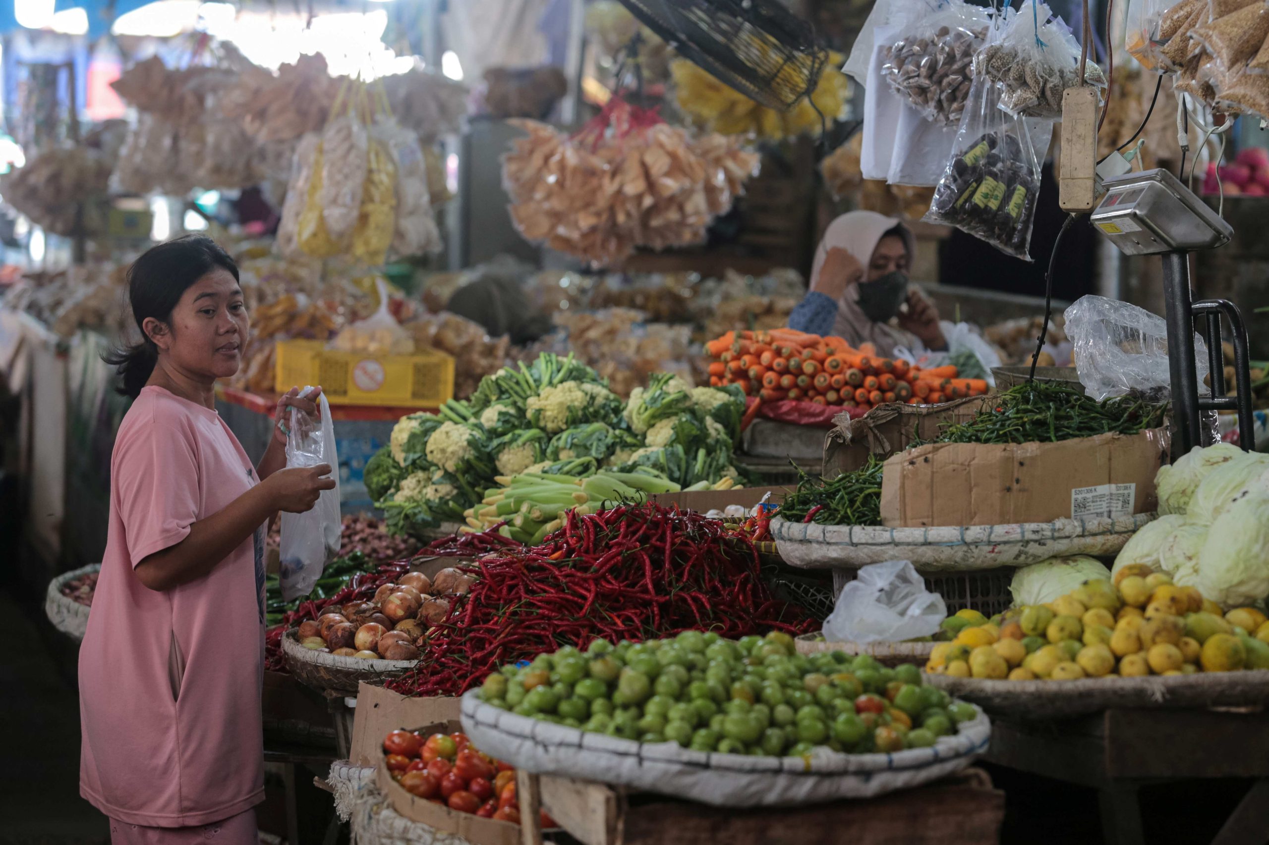 Ilustrasi pasar sembako. (Foto: Antara)