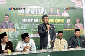 Beut NU Warong Kupi Edisi Oktober yang berlangsung di Warong Kupi Gampong Pancasila, Kuta Padang, Meulaboh, Sabtu, 3 Oktober 2026. (Foto: For Nukilan)
