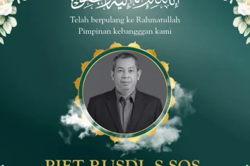 Ucapan duka atas meninggalnya Kepala Balai Pelestarian Kebudayaan Aceh, Piet Rusdi. (Foto: Instagram BPK Aceh)