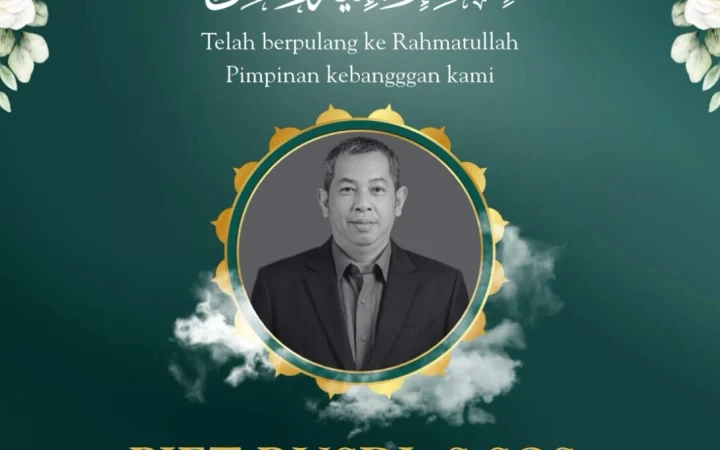 Ucapan duka atas meninggalnya Kepala Balai Pelestarian Kebudayaan Aceh, Piet Rusdi. (Foto: Instagram BPK Aceh)