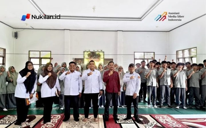 Badan Pengawas Pemilihan Umum (Bawaslu) Kabupaten Bener Meriah mengadakan sosialisasi pengawasan pemilu partisipatif di Madrasah Aliyah Negeri (MAN) 1 Bener Meriah, Rabu (21/10/2026). (Foto: For Nukilan)