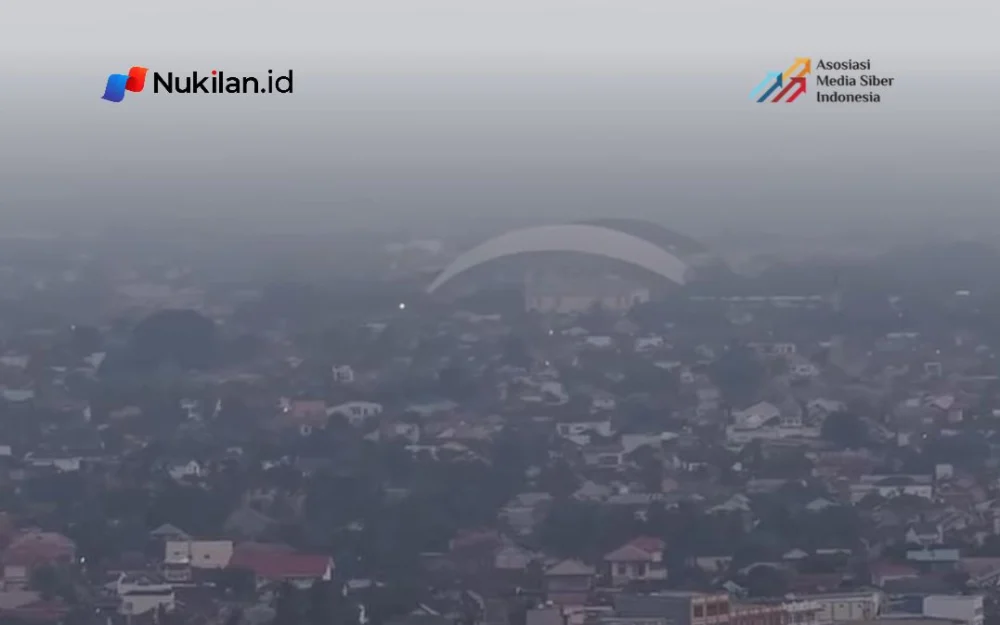 Kabut asap di Kota Banda Aceh. (Foto: Tangkapan layar)