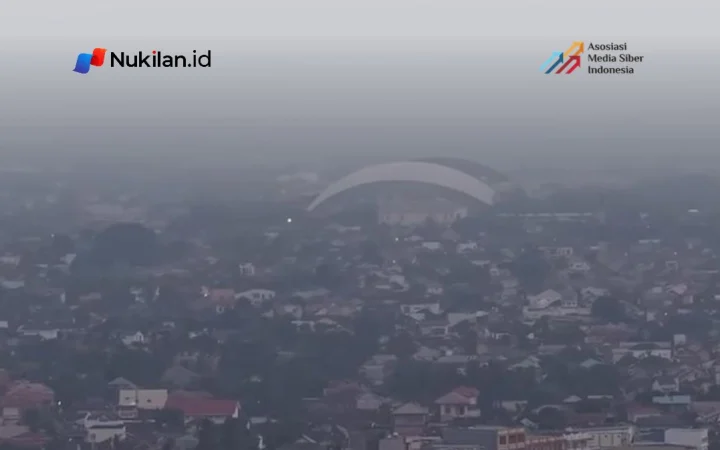Kabut asap di Kota Banda Aceh. (Foto: Tangkapan layar)