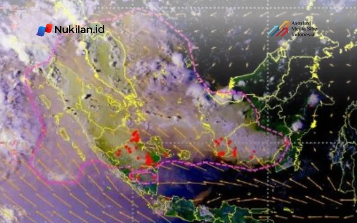 Pemantauan citra satelit Himawari-9. (Foto: Dok. BMKG)