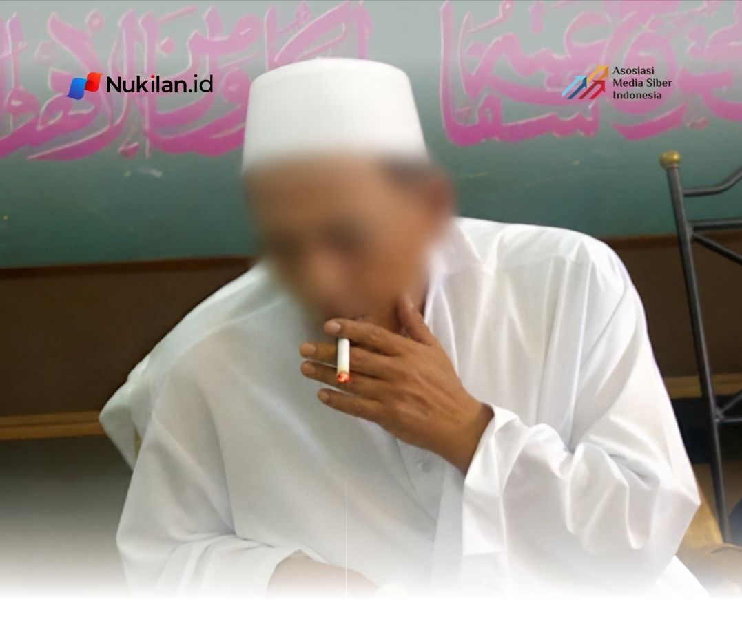 Ilustrasi Kebiasaan Merokok Pemuka Agama. (Foto: Net)