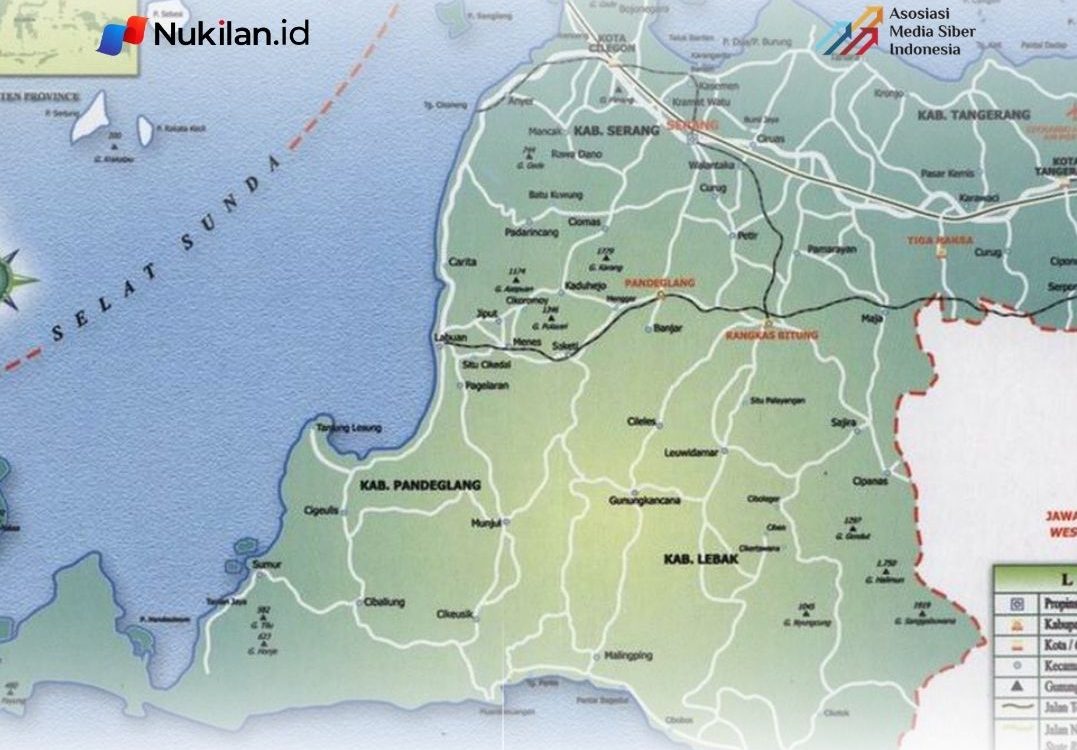 Peta Provinsi Banten.(banten.bpk.go.id)
