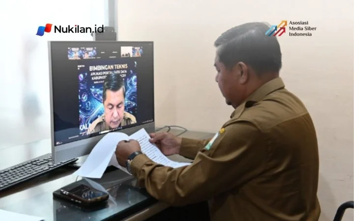 Dinas Komunikasi, Informatika dan Persandian (Diskominsa) Aceh menggelar bimbingan teknis Portal Satu Data Kabupaten/Kota bagi Organisasi Perangkat Daerah (OPD) dari 23 kabupaten/kota se-Aceh. (Foto: For Nukilan)