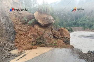 Hujan berintensitas tinggi yang disertai angin kencang memicu tanah longsor di sejumlah wilayah Kabupaten Gayo Lues, Aceh, Selasa, 6 Oktober 2026. (FOTO: BPBA)