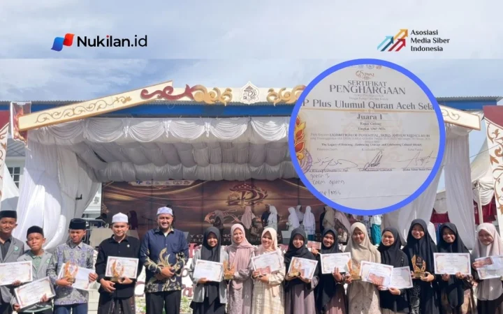 MUQ Aceh Selatan Borong Tujuh Prestasi, Raih Juara Umum II EXPOSE III Dayah Ruhul Qur’ani. (Foto: For Nukilan)