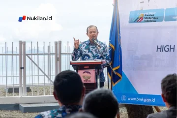 Badan Meteorologi, Klimatologi, dan Geofisika (BMKG) meresmikan pengoperasian High Frequency (HF) Radar Array di Ujong Batee, Kabupaten Aceh Besar, Aceh, Kamis (8/10/2026). (Foto: BMKG)
