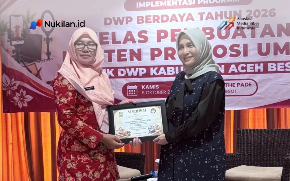 DWP Aceh Besar Latih Anggota Membuat Konten Promosi UMKM