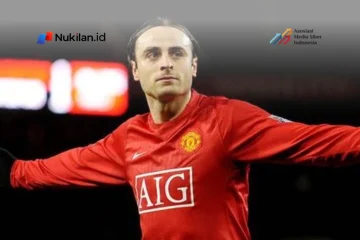 Dimitar Berbatov saat masih bermain untuk Manchester United.(FOTO: AFP/ANDREW YATES)