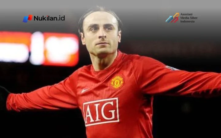 Dimitar Berbatov saat masih bermain untuk Manchester United.(FOTO: AFP/ANDREW YATES)
