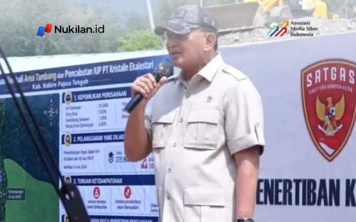 Menteri Pertahanan RI Sjafrie Sjamsoeddin. (FOTO: FOR NUKILAN)