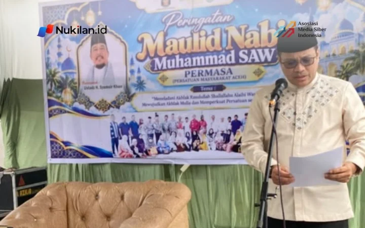 Pemerintah Kabupaten Bengkalis mengajak masyarakat Aceh yang tergabung dalam Persatuan Masyarakat Aceh (PERMASA) untuk memperkuat persaudaraan, menjaga kerukunan, serta berperan aktif dalam pembangunan daerah. (FOTO: FOR NUKILAN)